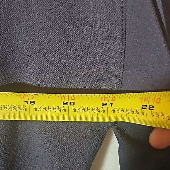 Madewell Drapey Crepe Navy Blue Jumpsuit - Picture 10 of 12